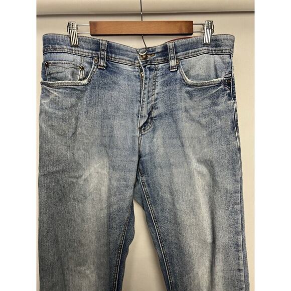 Cinch Up Bootcut Gold Label Cowboy Denim Jean Pants Mens 33x30 - Picture 4 of 9